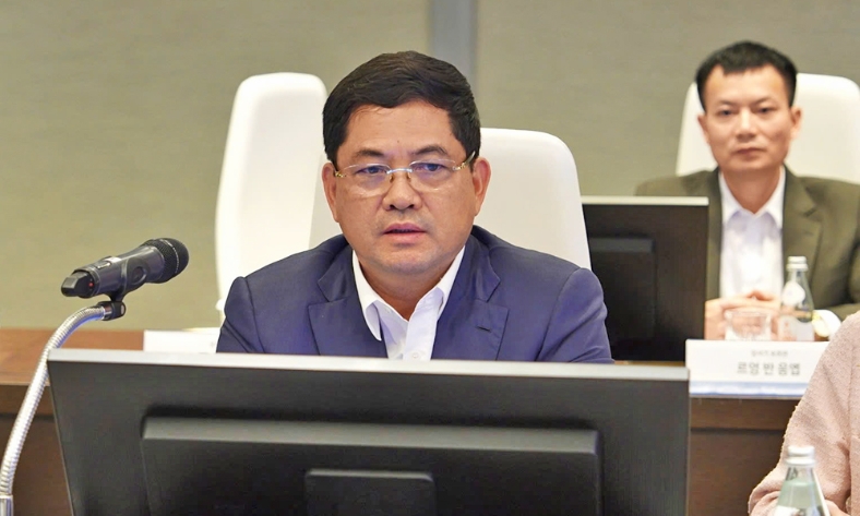  Bí thư Tỉnh ủy Nguyễn Hồng Thái và Đoàn công tác tỉnh Bắc Ninh thăm, làm việc với Tập đoàn Samsung (Hàn Quốc)