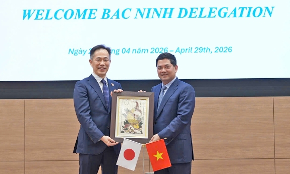 Bắc Ninh thúc đẩy hợp tác đầu tư với Công ty AeonMall (Nhật Bản)