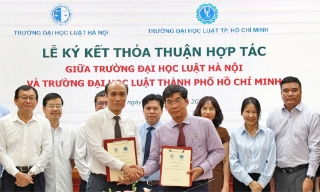 Hai trường Luật top đầu trao đổi sinh viên, công nhận tín chỉ