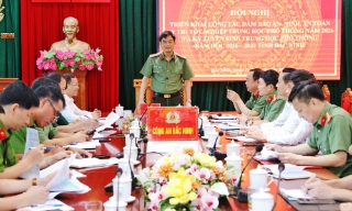 Triển khai công tác đảm bảo an ninh, an toàn các kỳ thi tốt nghiệp và tuyển sinh năm 2026