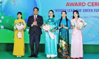 Phụ nữ Bắc Ninh đạt giải cuộc thi “Phụ nữ kiến tạo tương lai xanh”