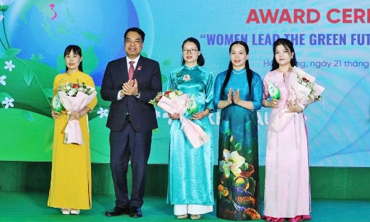 Phụ nữ Bắc Ninh đạt giải cuộc thi “Phụ nữ kiến tạo tương lai xanh”