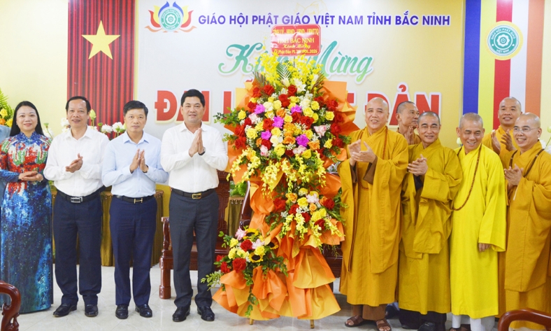  Bí thư Tỉnh ủy Bắc Ninh Nguyễn Hồng Thái chúc mừng Đại lễ Phật đản 2026