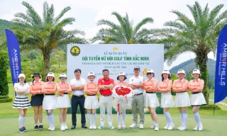 Đội tuyển Golf nữ tỉnh Bắc Ninh tham dự Giải Vô địch các CLB Golf nữ toàn quốc 2026 