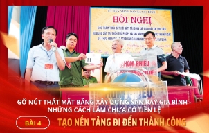 Gỡ nút thắt mặt bằng xây dựng sân bay Gia Bình - những cách làm chưa có tiền lệ - Bài 4: Tạo nền tảng đi đến thành công