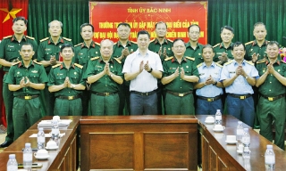 Thường trực Tỉnh ủy gặp mặt Đoàn đại biểu dự Đại hội đại biểu Cựu chiến binh Việt Nam lần thứ VIII