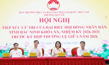  Đại biểu HĐND tỉnh Bắc Ninh tiếp xúc cử tri phường Quế Võ