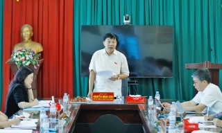 Đoàn công tác Thường trực Ủy ban Kinh tế và Tài chính của Quốc hội làm việc tại Bắc Ninh