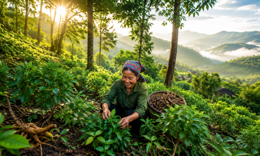 Dược liệu xanh từ đồi, rừng