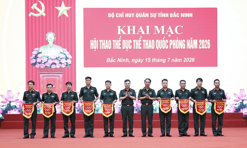  Bắc Ninh: Khai mạc hội thao thể dục thể thao quốc phòng