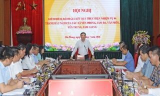 Bắc Ninh: Trưởng Ban Nội chính Tỉnh ủy làm việc với Thường trực Đảng ủy 5 xã khu vực Yên Phong