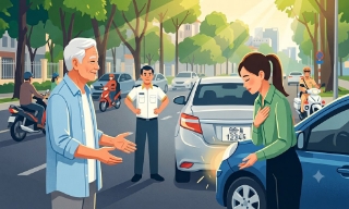 Ứng xử văn hóa khi xảy ra va chạm giao thông
