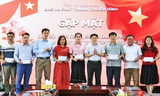 Báo và Phát thanh, Truyền hình Bắc Ninh gặp mặt cán bộ, viên chức, người lao động nhân kỷ niệm 79 năm Ngày Thương binh - Liệt sĩ 
