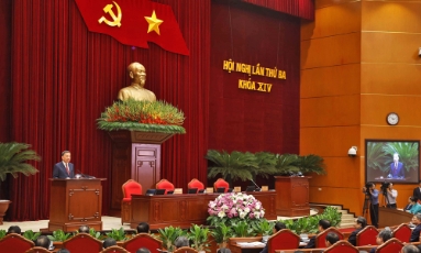  Bế mạc Hội nghị lần thứ ba, Ban Chấp hành Trung ương Đảng khóa XIV