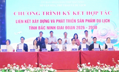  Xúc tiến du lịch, kết nối doanh nghiệp lữ hành đưa khách về Bắc Ninh
