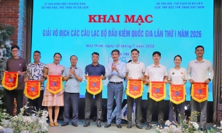 Khai mạc Giải Vô địch các Câu lạc bộ Đấu kiếm quốc gia lần thứ I năm 2026 tại Bắc Ninh