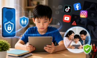 Kiểm soát trẻ dùng mạng xã hội