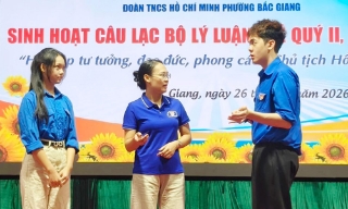 Câu lạc bộ lý luận trẻ: Giúp thanh niên trang bị kỹ năng, rèn bản lĩnh 