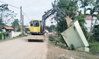  Bắc Ninh: Theo sát tiến độ, xử lý nghiêm vi phạm đê điều