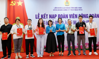 Bắc Ninh: Phấn đấu kết nạp thêm 200 nghìn đoàn viên công đoàn