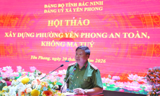 Bắc Ninh: Xây dựng Yên Phong trở thành địa phương an toàn, không ma túy