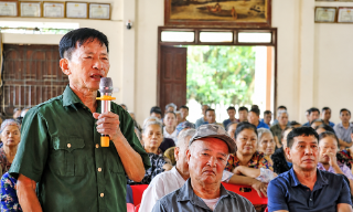 Đối thoại, gỡ vướng mắc trong giải phóng mặt bằng Khu công nghiệp Xuân Cẩm - Hương Lâm 