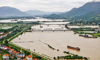 Bắc Ninh: Rút lệnh báo động số 1, 2, 3 trên sông Lục Nam tại Trạm thủy văn Chũ, Cẩm Đàn