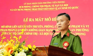 Thượng tá Phạm Anh Tú: Sâu sát địa bàn, không để nợ đọng án