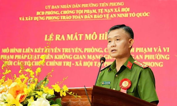 Thượng tá Phạm Anh Tú: Sâu sát địa bàn, không để nợ đọng án
