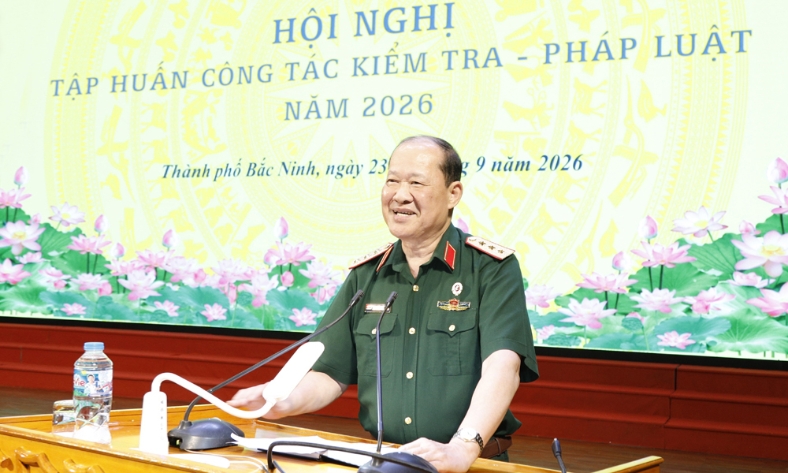  Trung ương Hội Cựu chiến binh Việt Nam tập huấn công tác kiểm tra - pháp luật năm 2026 tại Bắc Ninh