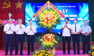 Xã Phúc Hòa gặp mặt doanh nghiệp, doanh nhân tiêu biểu