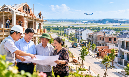 Chăm lo nơi tái định cư cho hộ dân