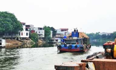  Thành phố Bắc Ninh hạn chế giao thông đường thủy trên sông Cầu qua phường Kinh Bắc 