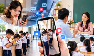 Khi phụ huynh lên mạng