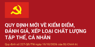 Quy định mới về đánh giá, xếp loại cán bộ: Lấy kết quả công việc làm thước đo