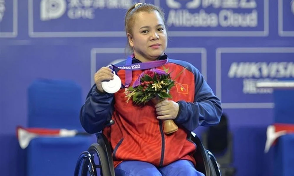 Fourth Vietnamese powerlifter qualifies for Paris Paralympics
