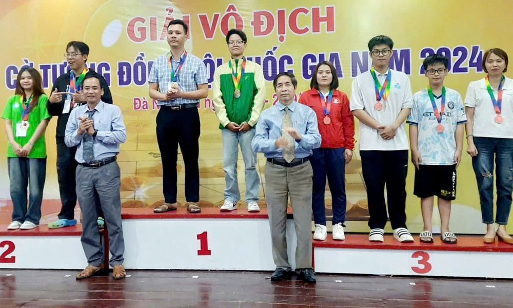 Bac Giang wins 9 medals at National Chinese Chess Team Championship