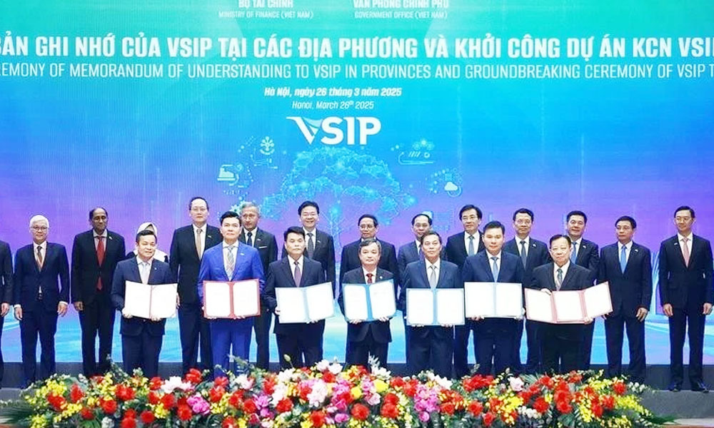 VSIP expands industrial park development in Vietnam