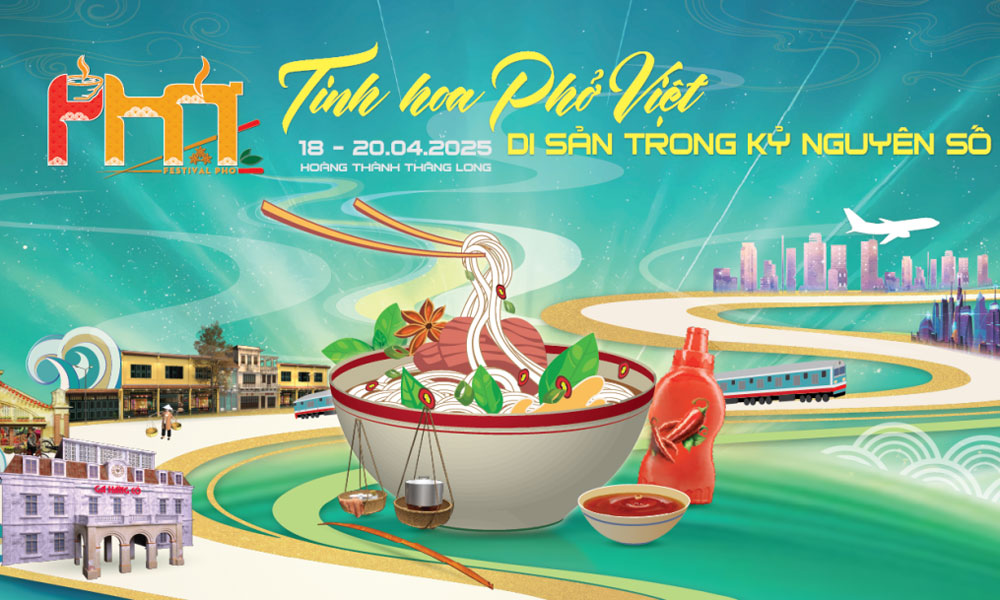 Festival Phở quy tụ các thương hiệu ba miền bắc-trung-nam