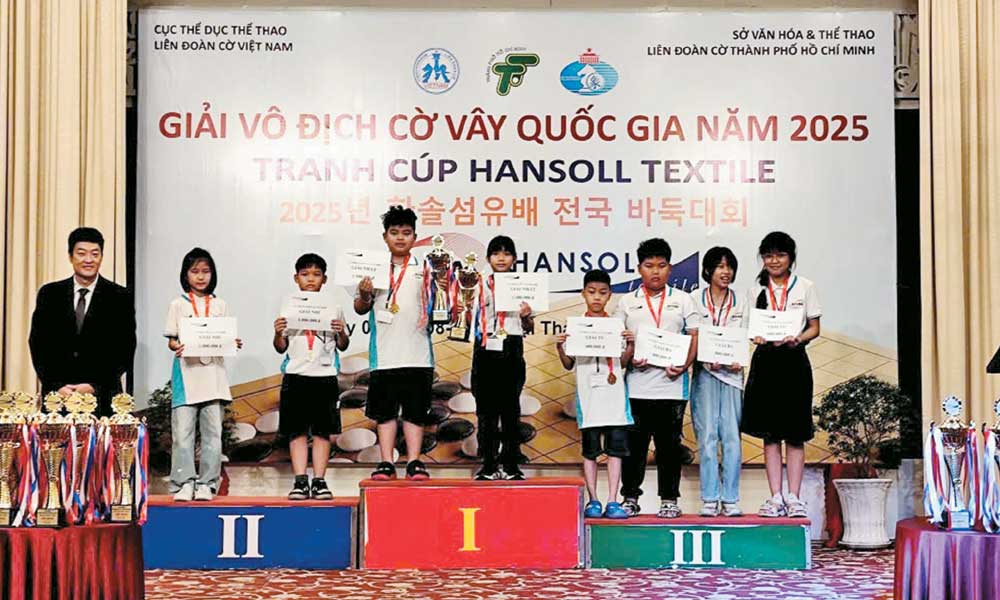 Bac Giang ranks third at 2025 National and Youth Go Championship 