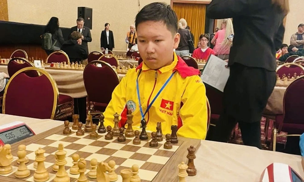 Vietnam wins gold in rapid chess at the World Youth Rapid & Blitz Championship