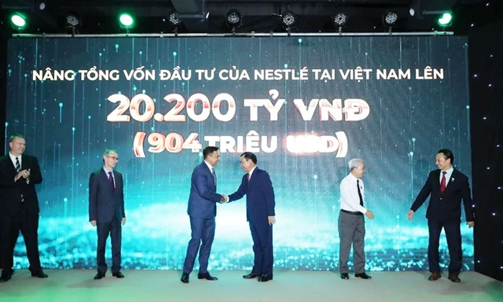 Nestlé announces investment expansion in Vietnam operations