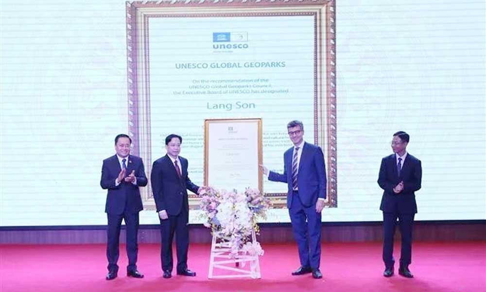Lang Son becomes Viet Nam's 4th global geopark