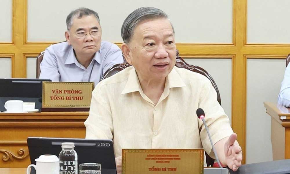 Party chief calls for strengthened leadership to ensure efficient operations of two-tier local administrations