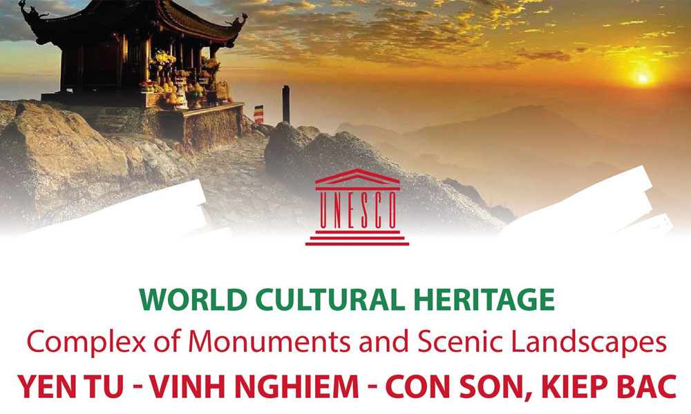 Yen Tu – Vinh Nghiem – Con Son, Kiep Bac Monuments and Scenic Landscape Complex recognised as World Heritage
