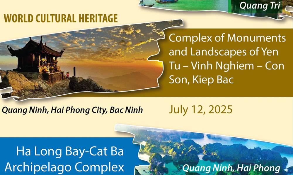World cultural and natural heritage sites in Vietnam