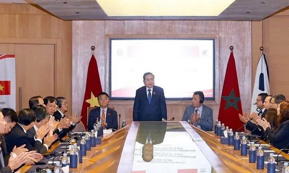 NA Chairman attends policy dialogue on promoting Vietnam–Morocco cooperation