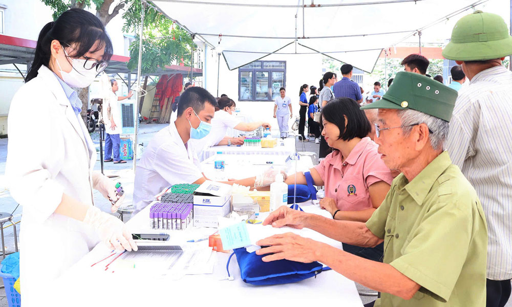 Over 1,000 people receive free medical checkups in comprehensive healthcare outreach programme