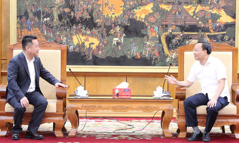 Bac Ninh provincial leader receives Chinese businesses 