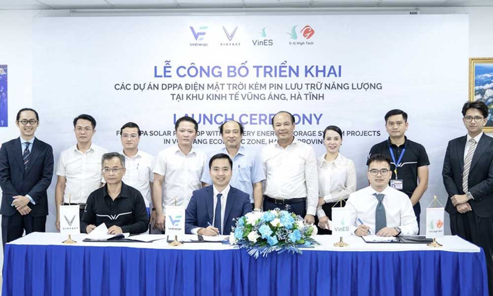 VinEnergo launches rooftop solar, battery storage projects in Ha Tinh